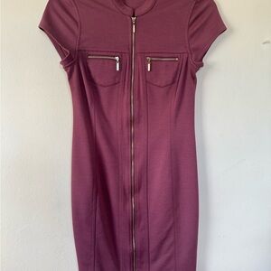 Elegant Purple Women's Dress